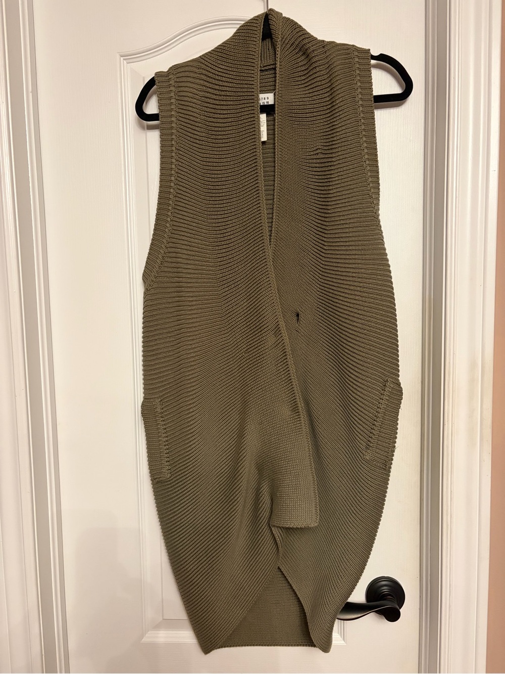 Maison Margiela Sleeveless Cardigan Cocoon Sweater